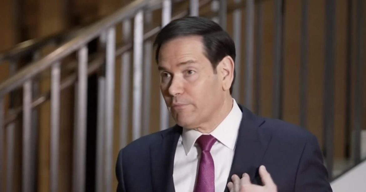 Rubio TORCHES “Clueless” Critics: Slams Idea of Notifying All 535 Members of Congress — Reveals Gang of 8 Was Informed — ‘No Presidential Administration Has Ever Accepted the War Powers Act as Constitutional’