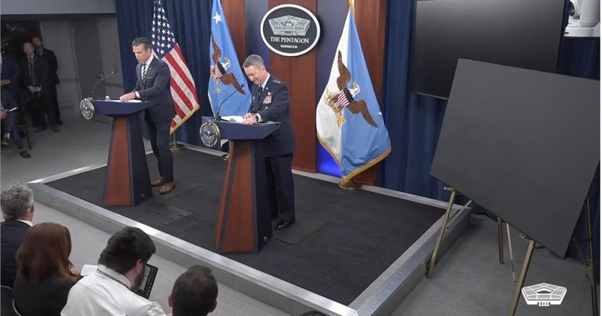 WATCH LIVE: Pete Hegseth and General Dan Caine Hold Press Conference on Day 6 of Operation Epic Fury in Iran – 4:30 PM ET