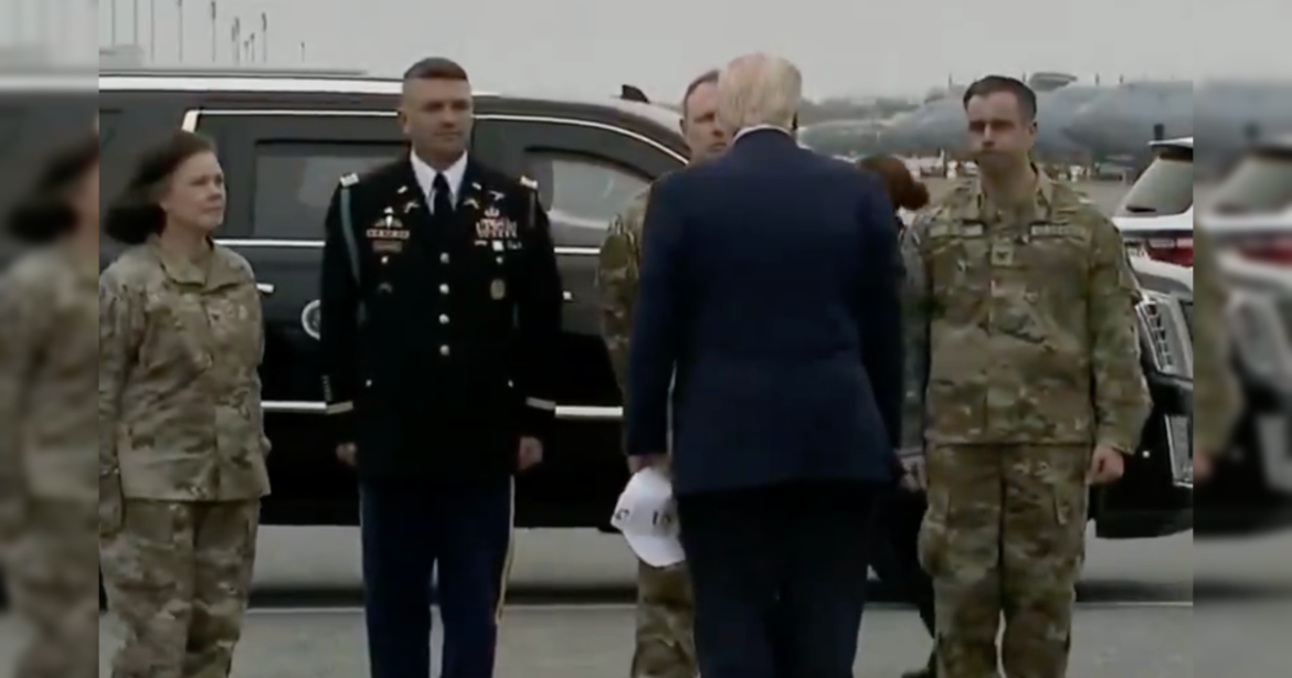 President Trump Arrives at Dover to Attend Dignified Transfer of Six U.S. Service Members Killed in Iranian Drone Strike (Video)