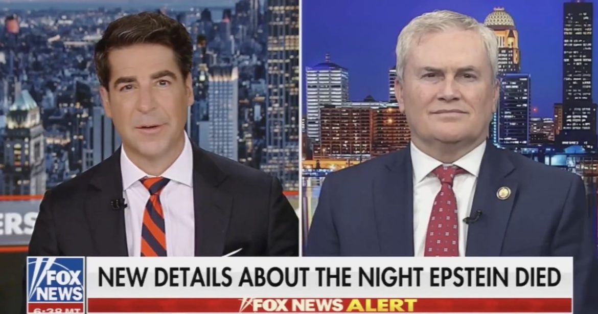 Rep. James Comer to Subpoena Epstein Guard After Chilling Google Search and Mysterious $5,000 Deposit Days Before Epstein’s Alleged Suicide (VIDEO)