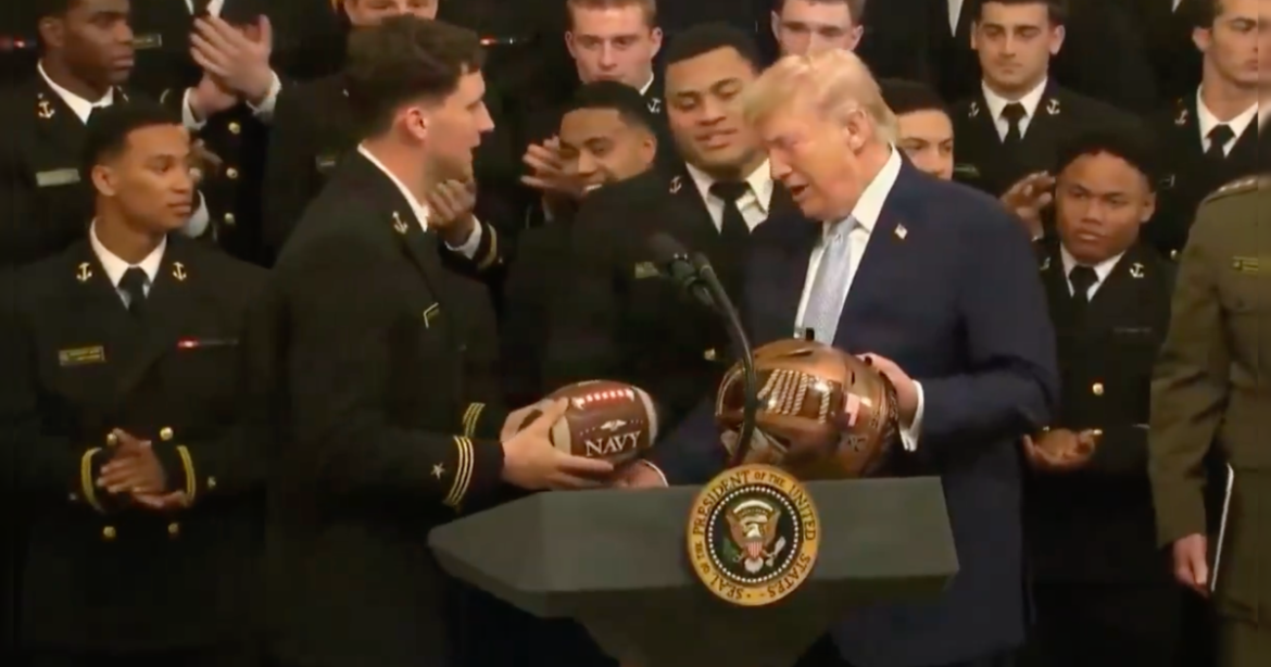 A Proud Moment for the Midshipmen: President Trump Presents Commander-in-Chief Trophy and Champions ‘America’s Game’ with Historic Executive Order