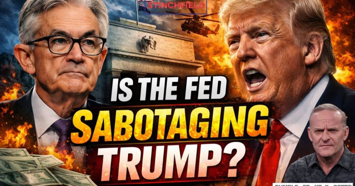 Fed Betrayal? Powell Refuses Wartime Rate Cuts – Tanks Markets to “Get Trump!” (VIDEO)