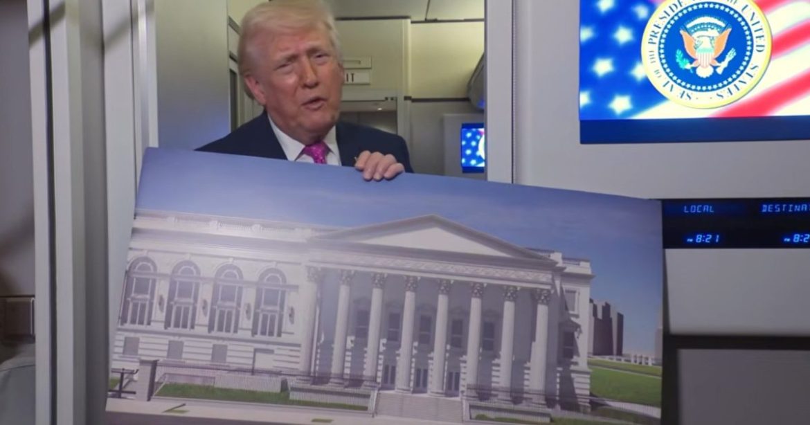 President Trump Reveals Military Building “Massive Complex” Under Ballroom