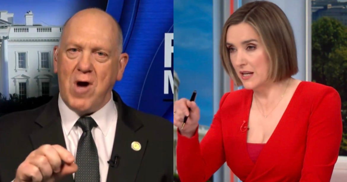 WATCH: Tom Homan NUKES Margaret Brennan After She Blames Republicans for DHS Shutdown