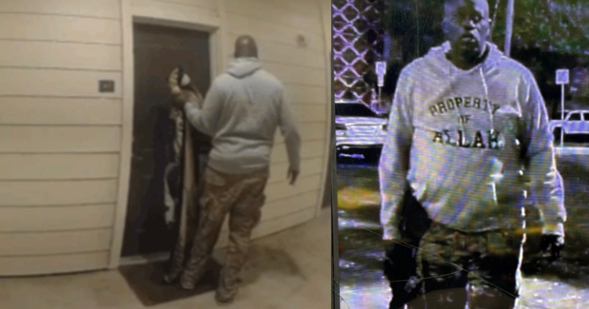 WATCH: Doorbell Footage Shows Austin, TX Shooter Seen Leaving Apartment Shortly Before Massacre