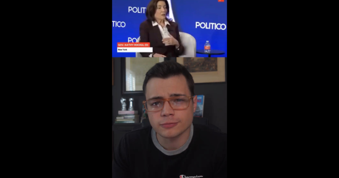 Victor Reacts: Hochul Begs the Rich to Pay for Welfare (VIDEO)