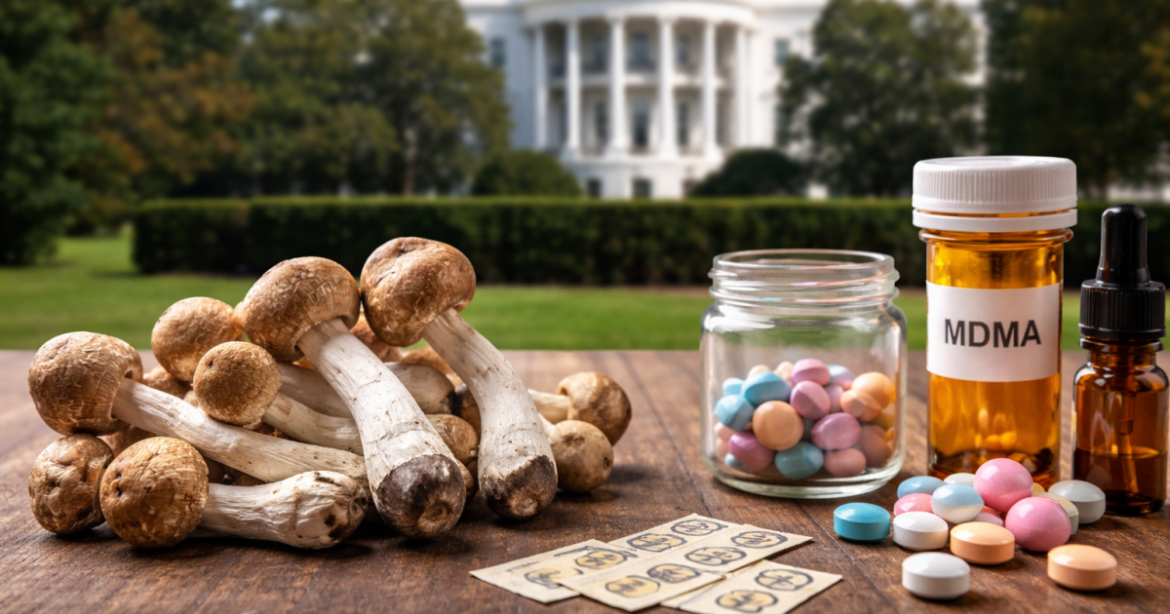 Trump Orders Expansion of Psychedelic Drug Trials — Joe Rogan Attends Signing Ceremony (VIDEO)