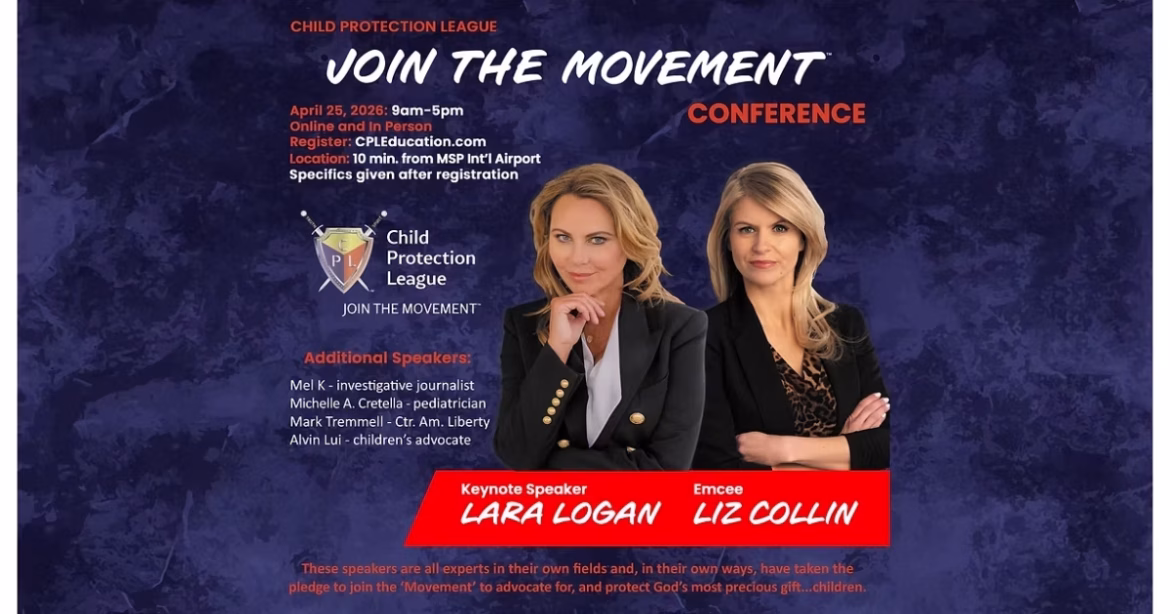 Come Meet Lara Logan, Mel K, and the Child Protection League in the Twin Cities This Saturday