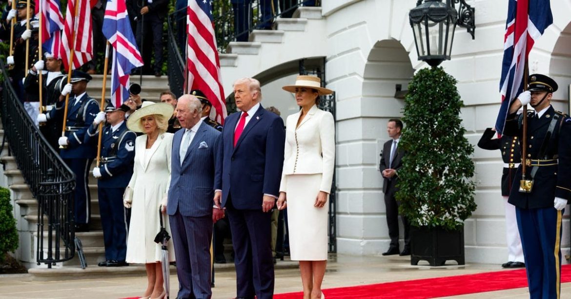 President Trump and the First Lady Welcome King Charles III and Queen Camilla for State Visit Honoring 250 Years of Shared Heritage