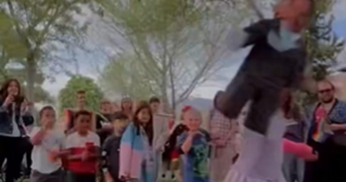 LGBT Event at Brigham Young University Features Painting of Trump’s Severed Head, Children Bashing a Piñata of Republican Senator Mike Lee