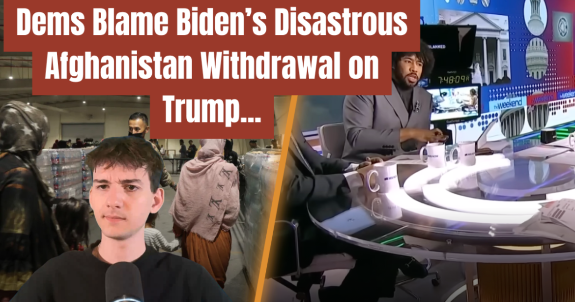 DEBUNKED: The Left Falsely Blames Trump for the Afghan Refugee Mess Created by Biden’s Disastrous Withdrawal