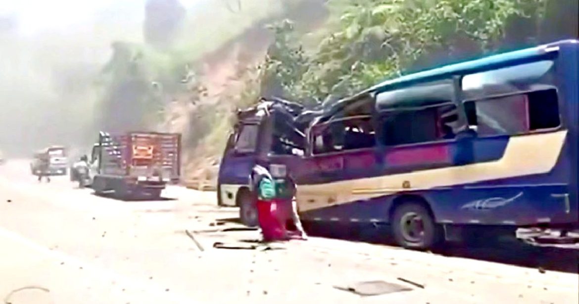 HIGHWAY BOMB MASSACRE: Terrorist Attack by FARCS Guerilla Group Kills at Least 19 People in Colombia Ahead of Next Month’s Elections (VIDEOS)