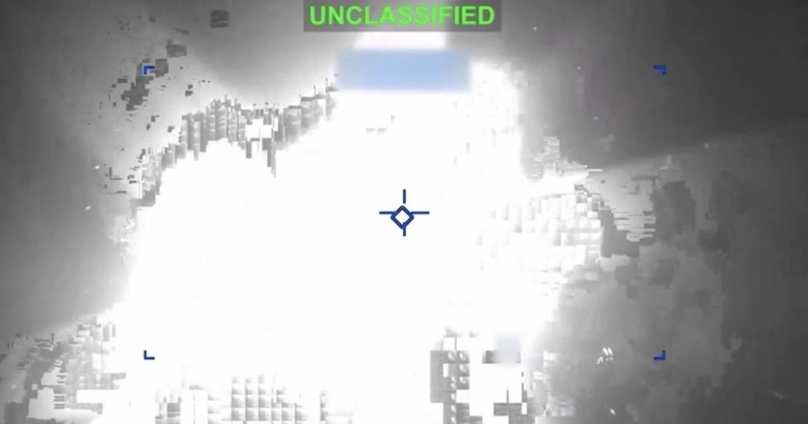 WATCH: CENTCOM Posts Video of Iranian Suicide Drone Being Obliterated