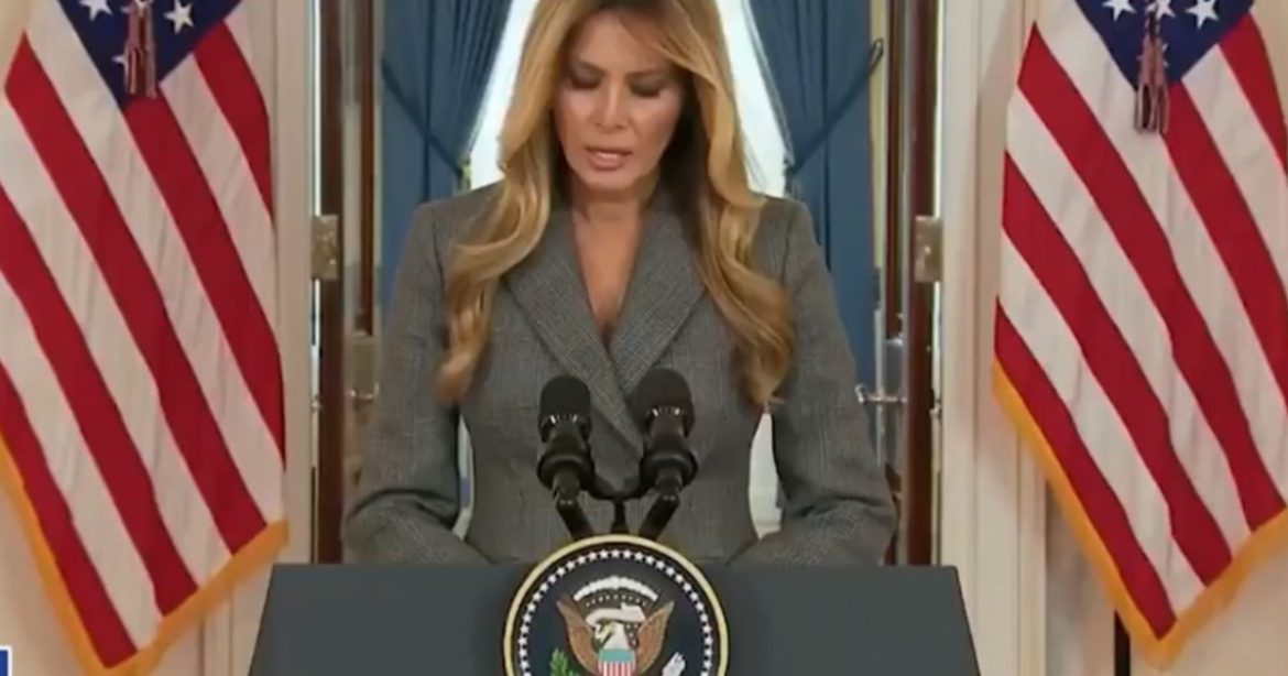 BREAKING: First Lady Melania Trump Delivers Stunning Surprise Statement on Jeffrey Epstein Smears (VIDEO)