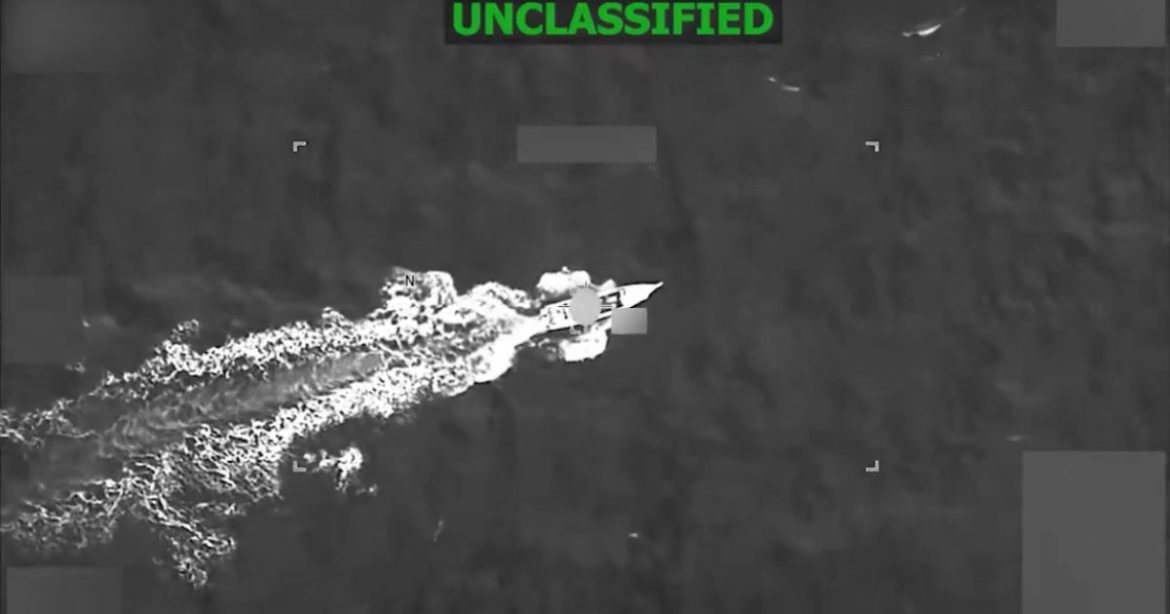 US Military Blows Up Drug Boat in the Caribbean, Kills Three Narco-Terrorists (VIDEO)