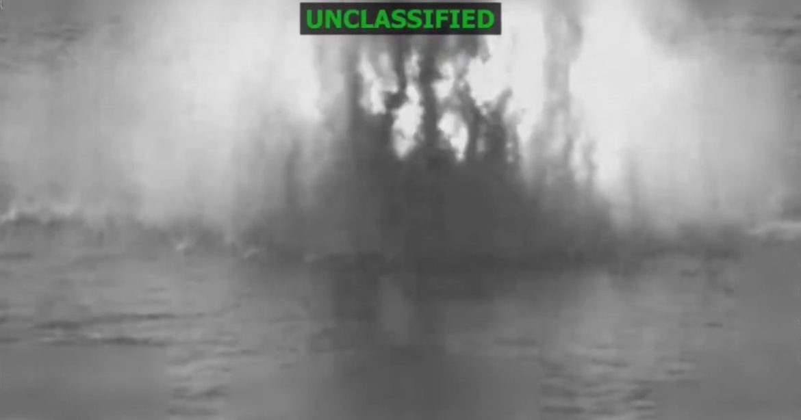 Pentagon Releases Unclassified Footage of US Military Blowing Up Drug Boat in Eastern Pacific, Killing Two Narco-Terrorists (VIDEO)