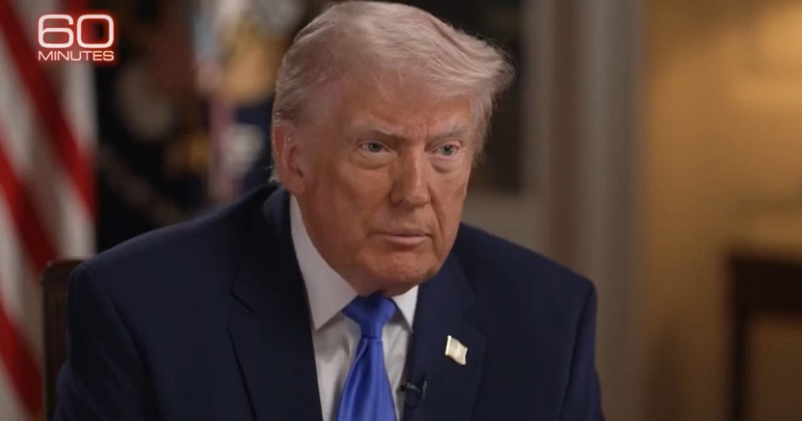 60 Minutes Interview: President Trump Recounts Moment Secret Service Rushed Him During WHCD Shooting (VIDEO)