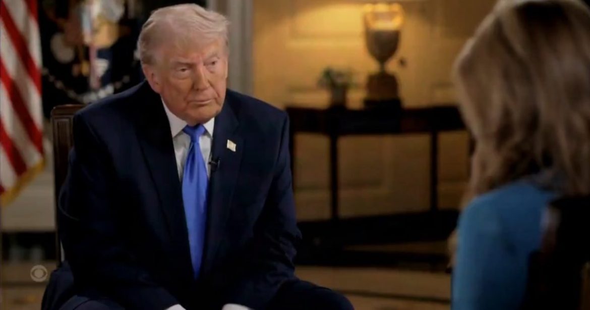 “You Should be Ashamed of Yourself” – Trump Blasts ’60 Minutes’ Anchor Norah O’Donnell to Her Face For Reading WHCD Shooter’s Manifesto (VIDEO)