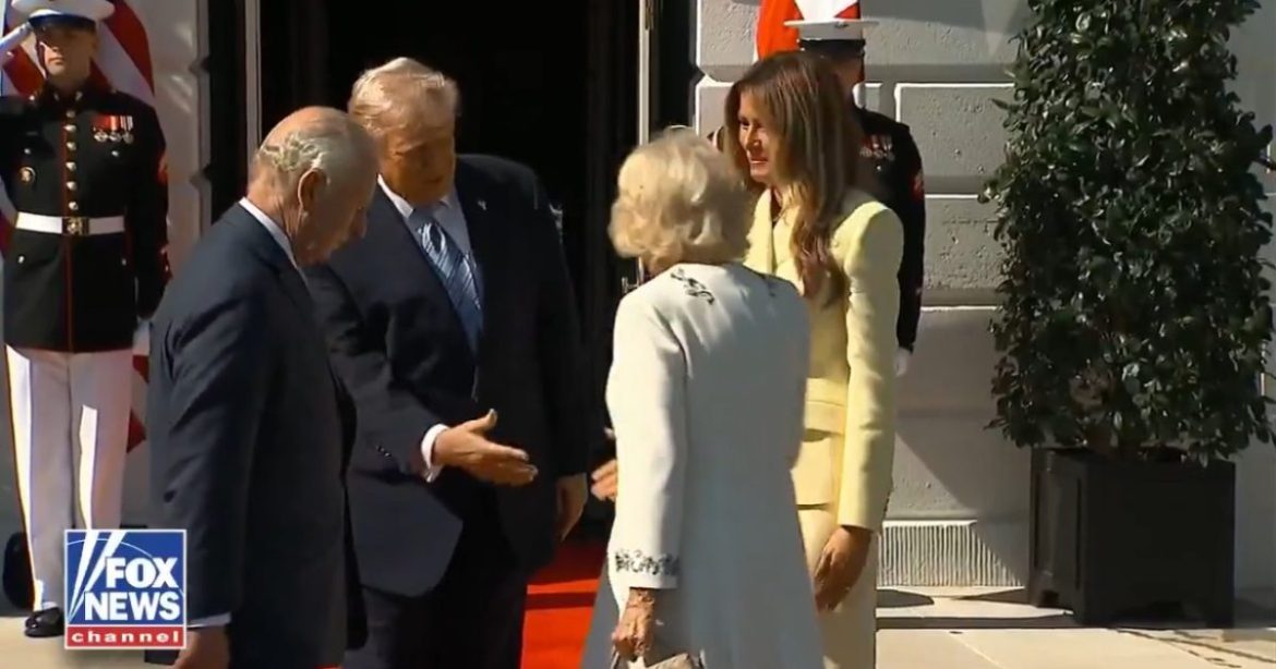 President Trump and First Lady Melania Welcome King Charles and Queen Camilla at the White House (VIDEO)