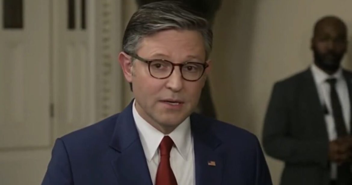 Speaker Johnson Addresses ‘Missing’ GOP Lawmaker Who Hasn’t Cast a Vote Since Early March
