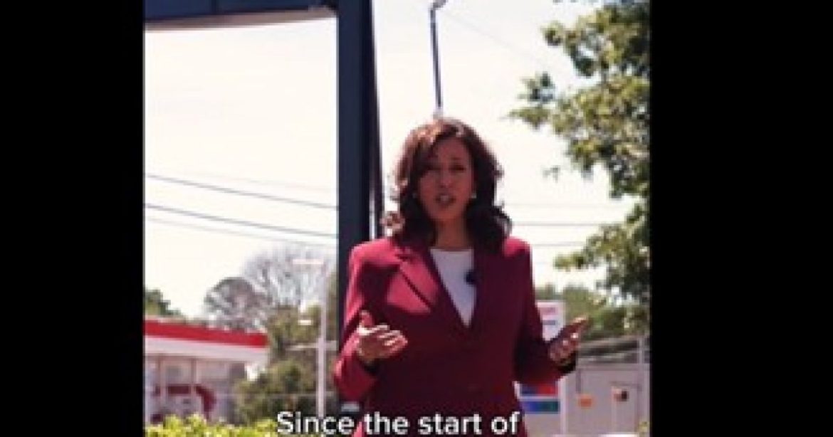 Kamala Harris Launches Attack on President Trump Outside a Gas Station and It Promptly Blows Up in Her Face (VIDEO)