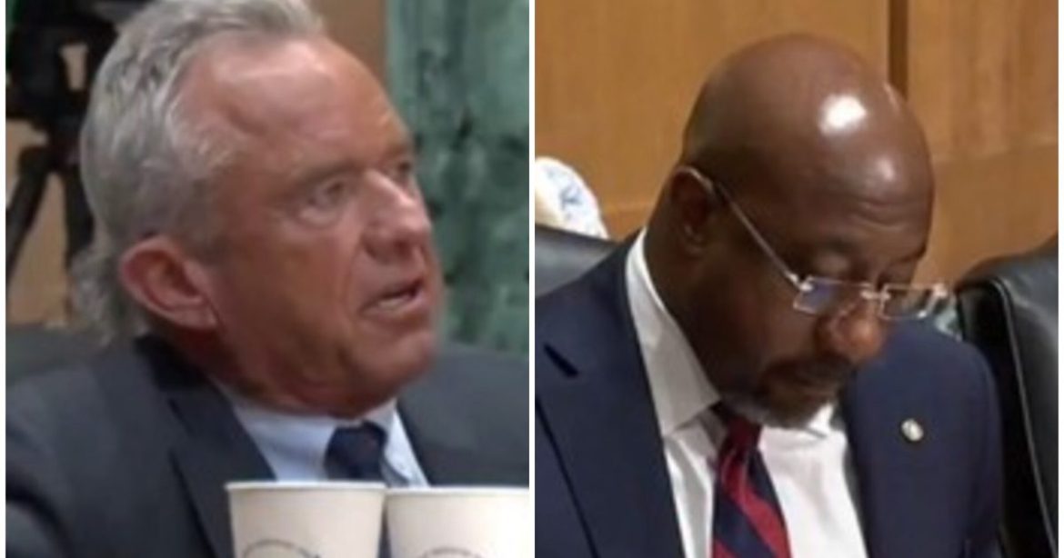 WATCH: RFK Jr. Buries Raphael Warnock With a Truth Bomb When the Democrat Senator Attacks Him for Making Cuts to the ‘Rabies Office’