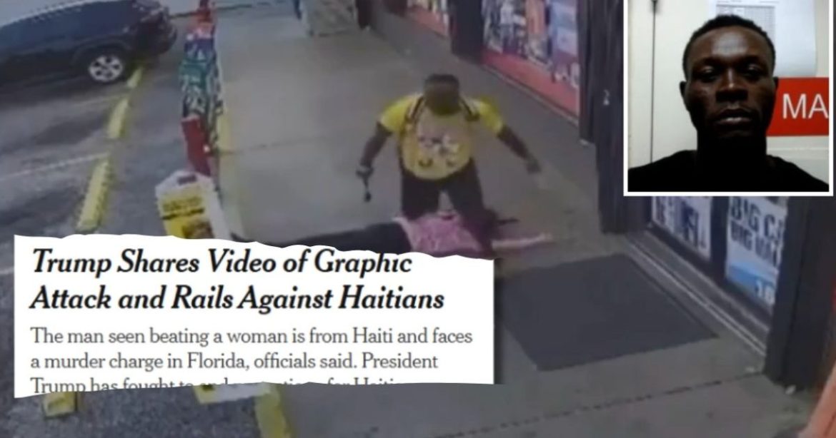 New York Times Downplays Savage Hammer Murder of Mother to Attack Trump, Doesn’t Include That Killer Was an Illegal Alien from Haiti