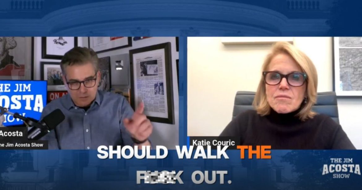 WATCH: Jim Acosta Has Meltdown and Demands Journalists ‘Walk the F-ck Out’ on President Trump at White House Correspondents’ Dinner