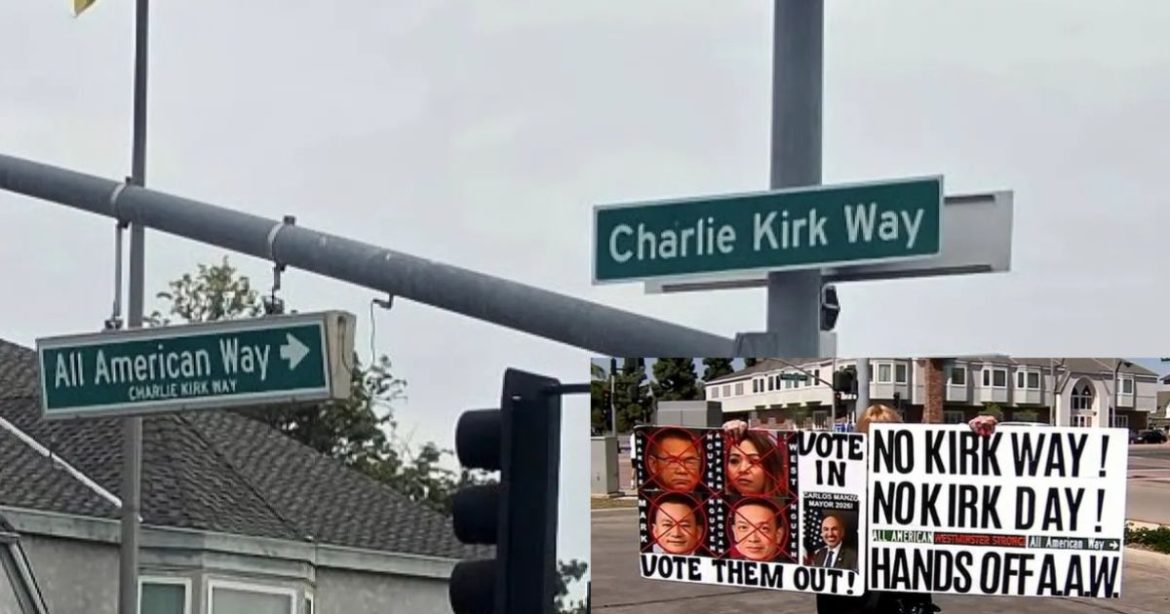 Liberals Losing Their Minds After California City Names Portion of ‘All American Way’ in Honor of Charlie Kirk