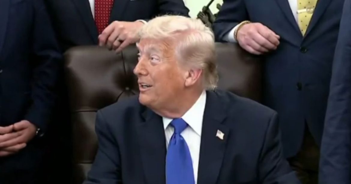 President Trump Jokes About Third Term After Being Told He’s Up Six Points in Iowa, ‘I’m Not Running… Unless You Say I CAN!’ (VIDEO)