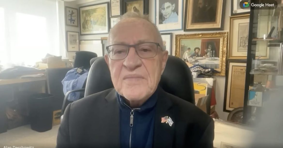 Alan Dershowitz OFFICIALLY Ditches Democrat Party After 67 Years, Registers Republican — Blasts Party’s Anti-Israel Turn and “Radicalism” as Threat to America