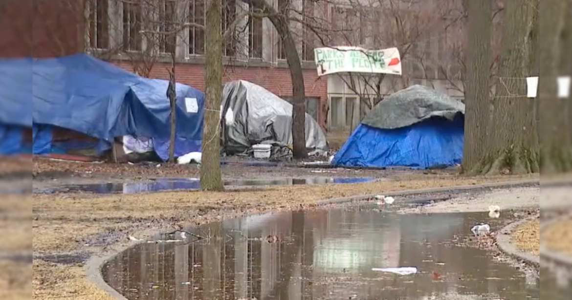 New Illinois Bill Pushed By Dems Would Override Local Rules on Homeless Encampments in Parks and Public Spaces