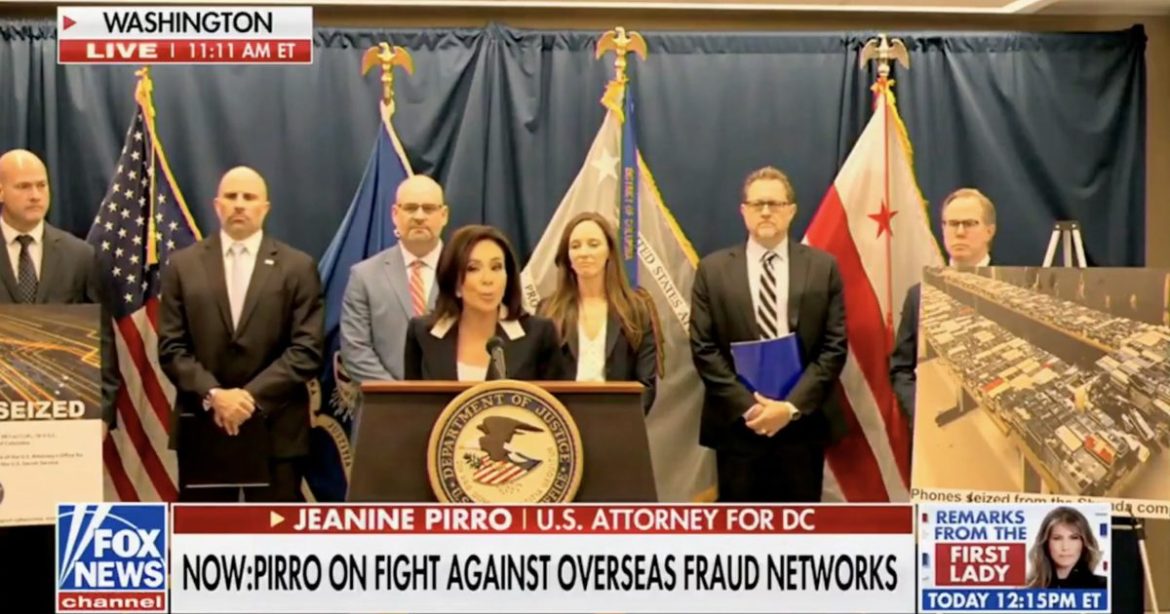 US Attorney Jeanine Pirro Files Massive Charges Against Chinese Slave-Labor Scam Lords Operations in Burma and Cambodia