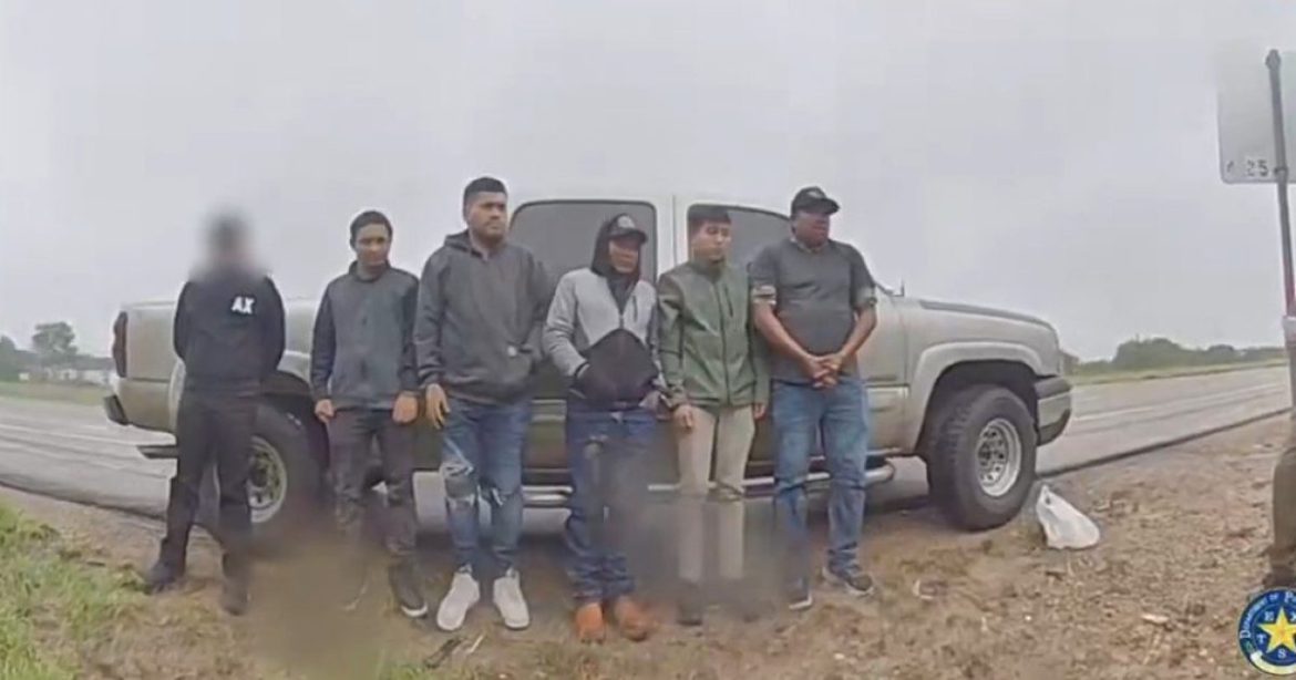 Texas DPS Traffic Stop Leads to Arrest of Human Smuggler Carrying 5 Illegal Aliens – (VIDEO)