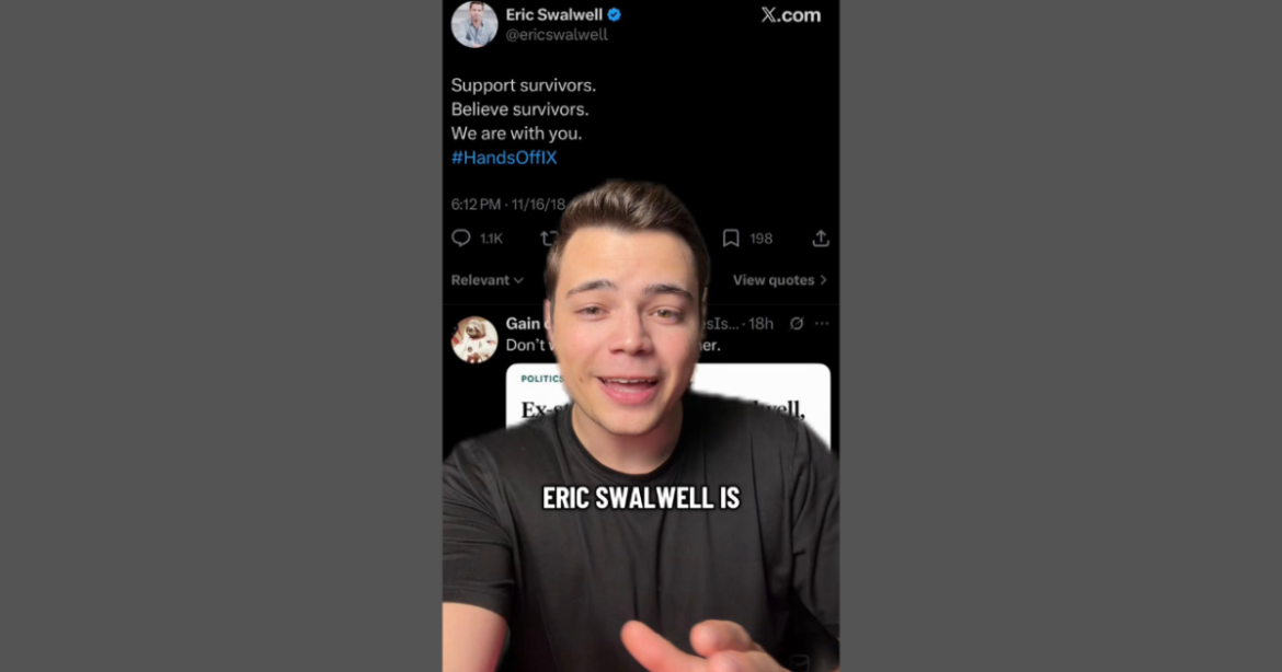Victor Reacts: Eric Swalwell vs. Eric Swalwell, Previous Tweets Now Haunt Him (VIDEO)