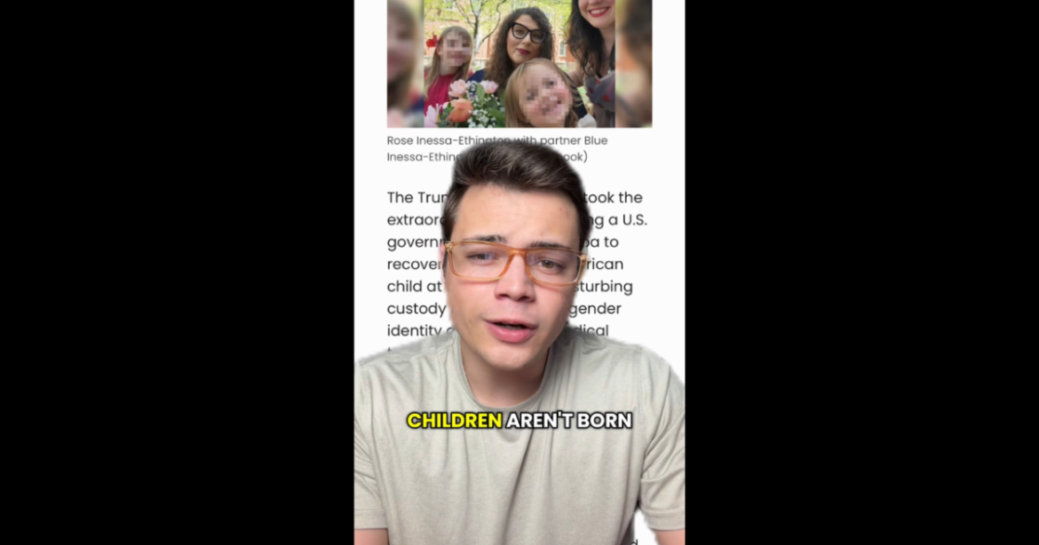 Victor Reacts: No Child Is Born “Transgender,” but Adults Try to Make Them “Transgender” (VIDEO)