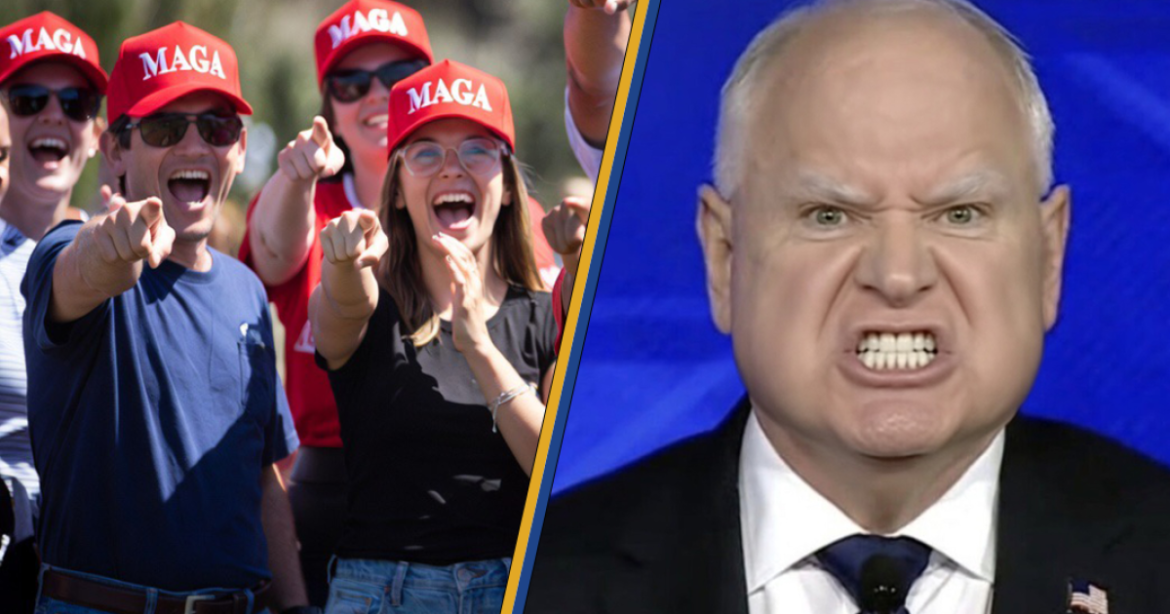 Tim Walz Gets COOKED For Hypocrisy Claiming He’s Against Political Violence | Drew Hernandez