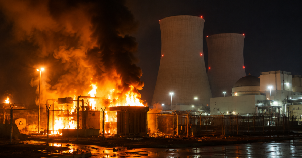 Iranian Hostilities Flare Up Again as Drone Strike Sparks Fire Near Abu Dhabi Nuclear Plant