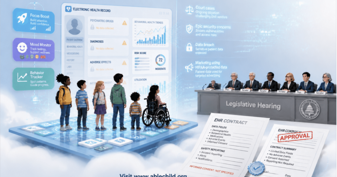 ABLECHILD: When Health Behavioral Health IT Turns Children Into Targets