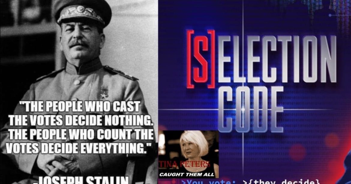 Pay Reparations to Tina Peters, and INDICT All Who Bore False Witnesses Against Her