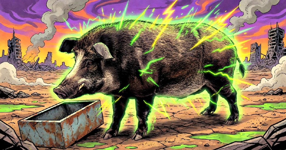 RADIOACTIVE HOGS: In the Fukushima Nuclear Disaster Area, the Mutant Super Pig Population Is Surging Out of Control