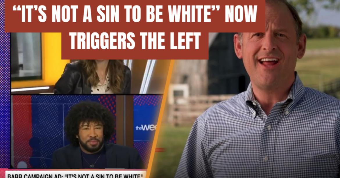 MSNOW Appalled After Republican Senate Candidate Says “It’s Not A Sin To Be White” In Anti-DEI Campaign Ad (VIDEO)