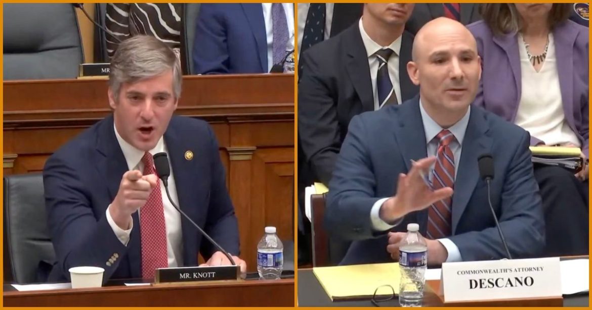 “BE QUIET!” — GOP Rep. Brad Knott Absolutely TORCHES Fairfax Soros-Backed Prosecutor Steve Descano After Child Predator Case Collapses: “You’re a COWARD!”