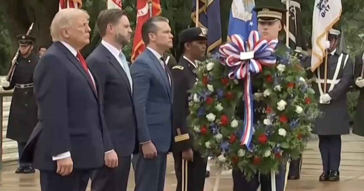 WATCH LIVE: President Trump Delivers Remarks at Memorial Day Wreath Laying Ceremony – 12 PM ET