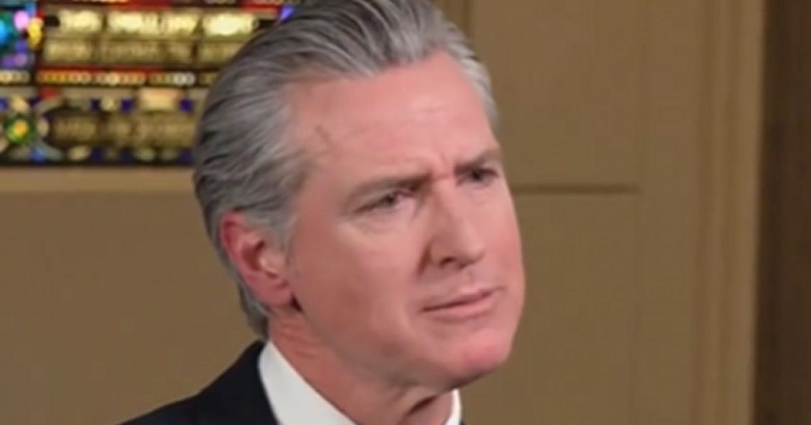 Gavin Newsom Finally Cleaned Up a Homeless Encampment – In Front of the Home of One of His Rich, Connected Friends