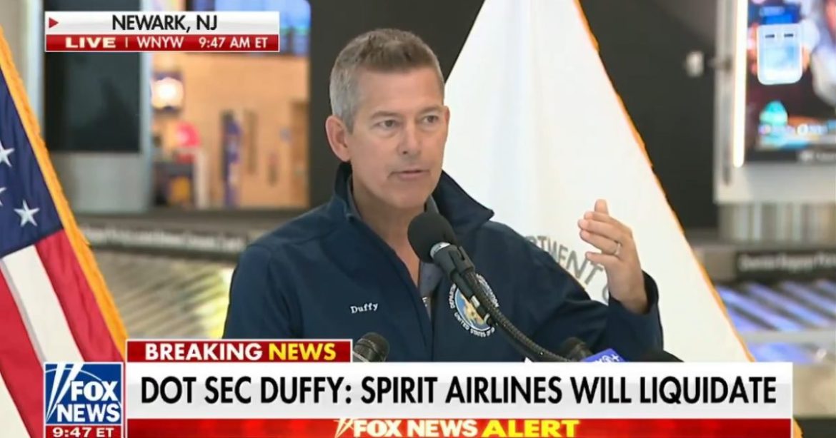 Sean Duffy RIPS Biden Regime, Buttigieg and Elizabeth Warren For Blocking Spirit and JetBlue Merger During Fiery Presser (VIDEO)