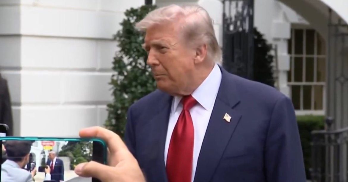 Trump Responds to Reports He Signed Off on Plan to Fire FDA Commissioner (VIDEO)
