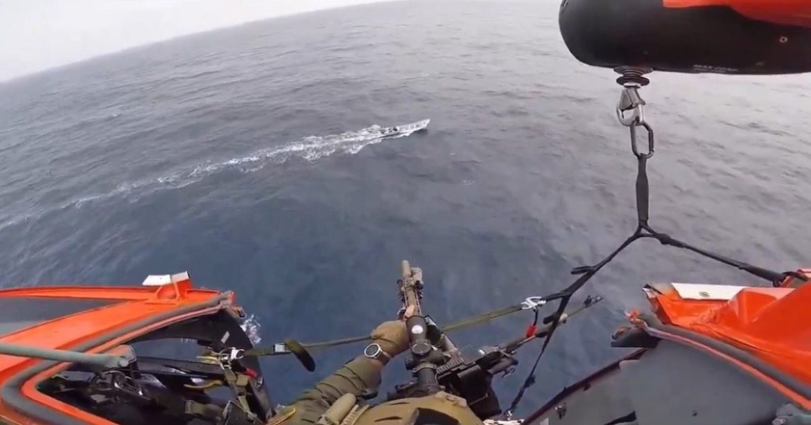 US Coast Guard Sniper Takes Out Three Narco-Terrorist Vessels Near Colombia (VIDEO)