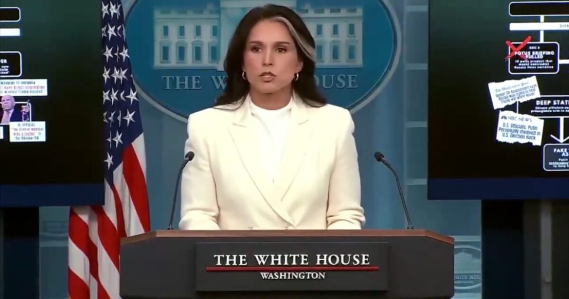 JUST IN: DNI Gabbard Spox Denies that CIA “Raided” Office to Seize Files Following CIA Whistleblower Testimony
