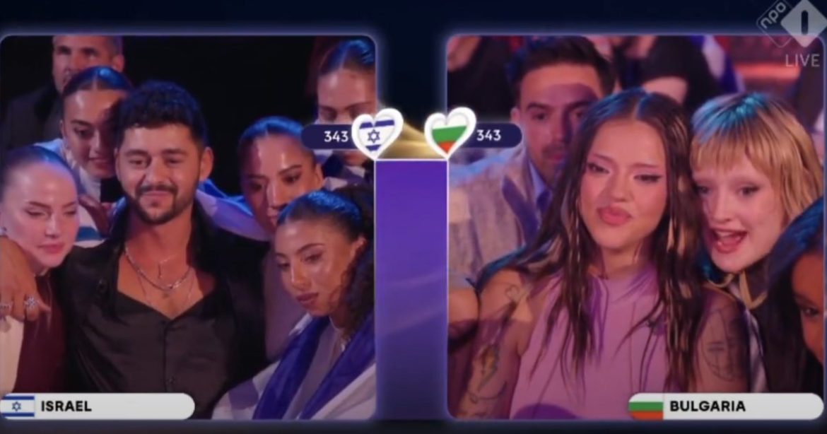 Bulgaria Wins The Eurovision Song Contest — Israel Comes Second For Second Year Running